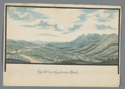 Gezicht op Grootvadersbosch