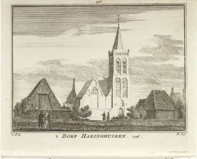 Gezicht op Haringhuizen