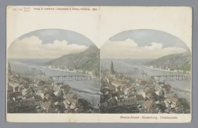 Gezicht op Heidelberg