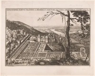 Gezicht op Heidelberg