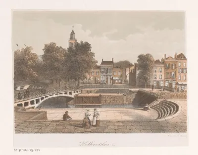 Gezicht op Hellevoetsluis