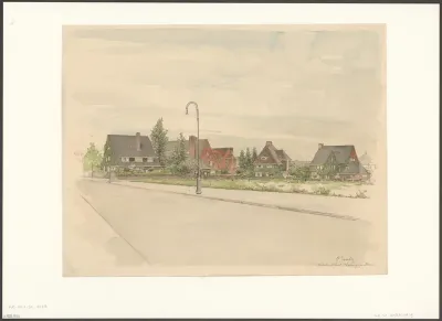 Gezicht op het Albert Hahnplantsoen