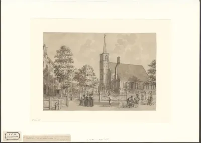 Gezicht op het Begijnhof