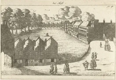 Gezicht op het Buitenhof