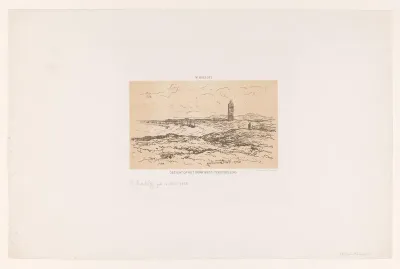 Gezicht op het dorp West-Terschelling