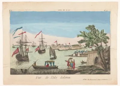Gezicht op het eiland Oléron