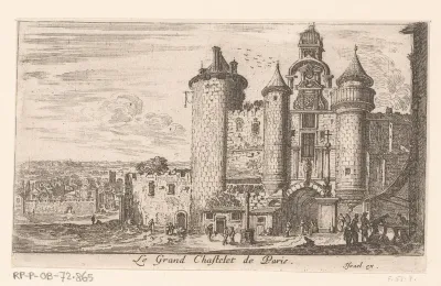 Gezicht op het Grand Châtelet
