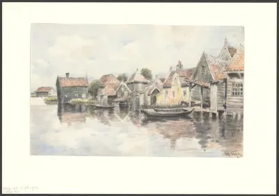 Gezicht op het Grote Die