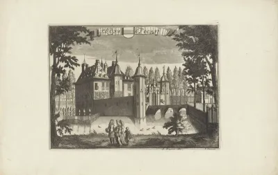 Gezicht op het Huis te Voorn