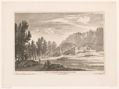 Gezicht op het kartuizerklooster