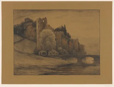 Gezicht op het Kasteel van Beaufort