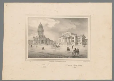 Gezicht op het Konzerthaus Berlin
