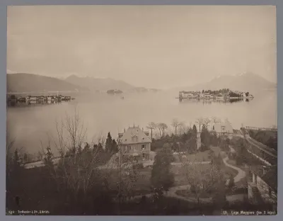 Gezicht op het Lago Maggiore
