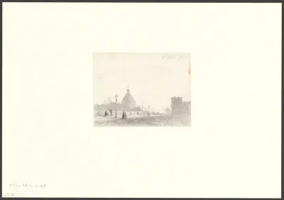 Gezicht op het Open Havenfront, het Singel en de Prins Hendrikkade
