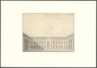 Gezicht op het Oudemannenhuis