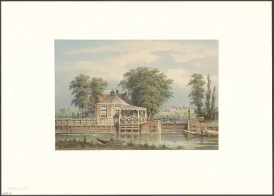 Gezicht op het Polderhuis aan de Stadhouderskade