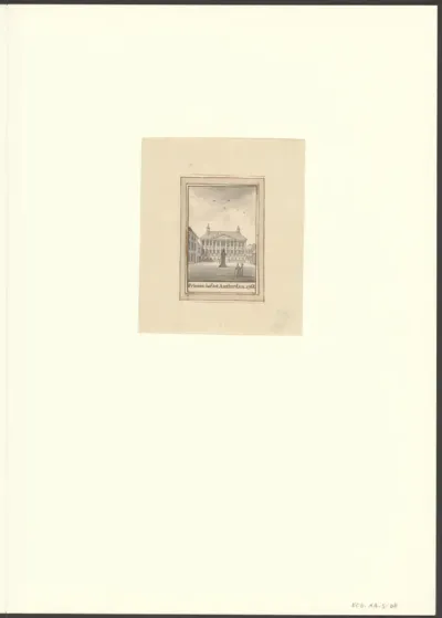 Gezicht op het Prinsenhof