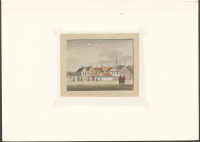 Gezicht op het Reguliersklooster