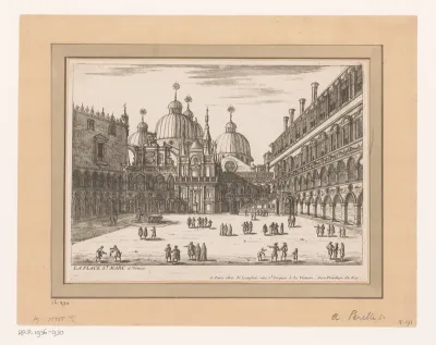 Gezicht op het San Marcoplein