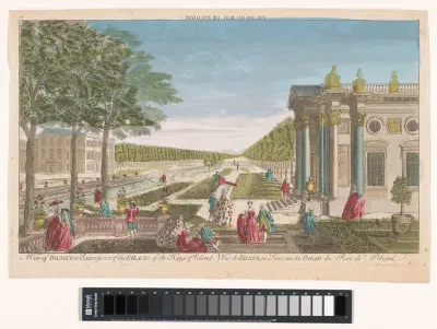 Gezicht op het Schloss Pillnitz