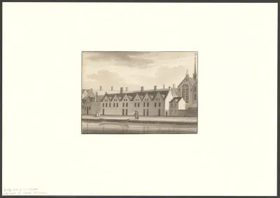 Gezicht op het Sint Claraklooster
