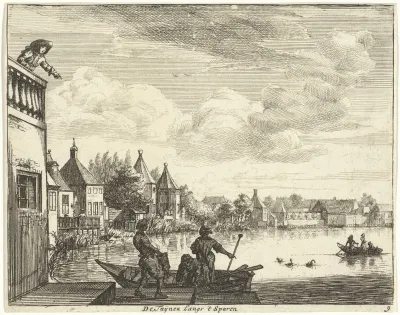 Gezicht op het Spaarne