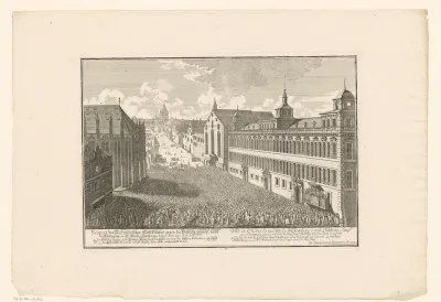 Gezicht op het stadhuis in Neurenberg