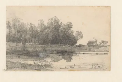 Gezicht op het Uddelermeer