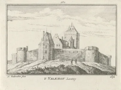 Gezicht op het Valkhof
