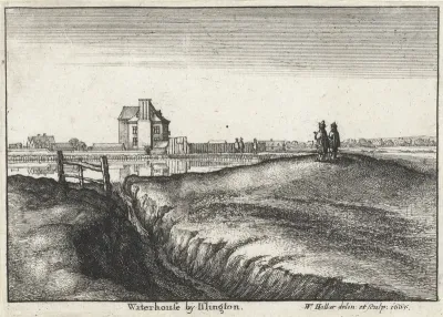 Gezicht op het Waterhouse van Islington (Londen)