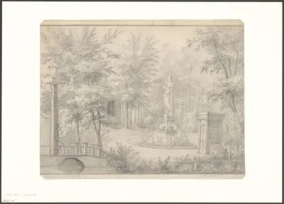 Gezicht op het Wertheimpark