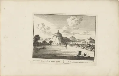 Gezicht op het Zevengebergte en de Rijn