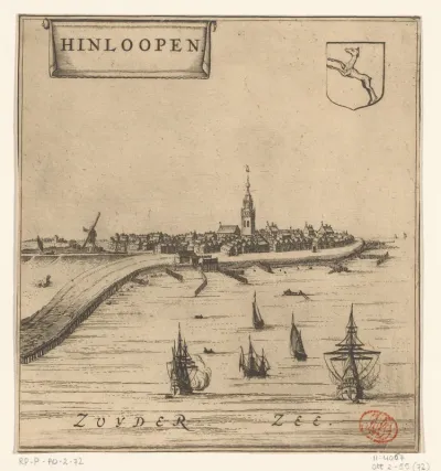 Gezicht op Hindeloopen