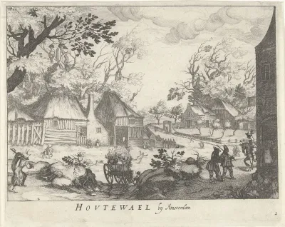Gezicht op Houtewael