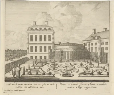 Gezicht op Huis De Voorst