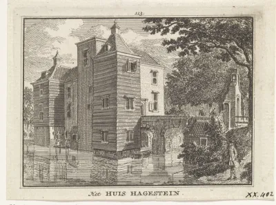 Gezicht op Huis Hagestein