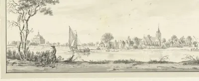 Gezicht op Huis Herlaar en Tienhoven