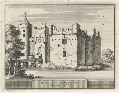 Gezicht op Huis Kronenburg te Loenen aan de Vecht