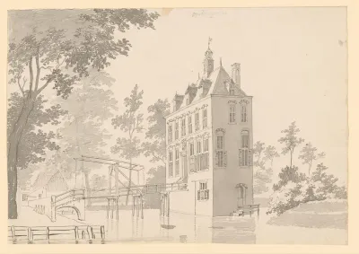 Gezicht op Huis Oudegein in Nieuwegein