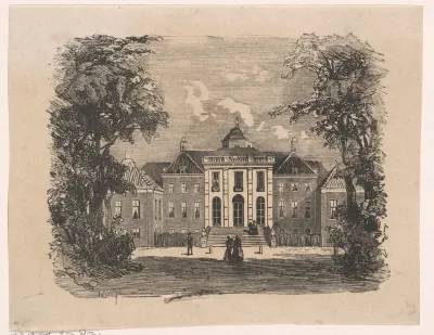 Gezicht op Huis ten Bosch