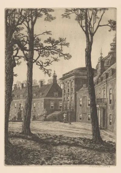 Gezicht op Huis ten Bosch