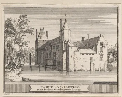 Gezicht op Huis ter Meer te Maarssen