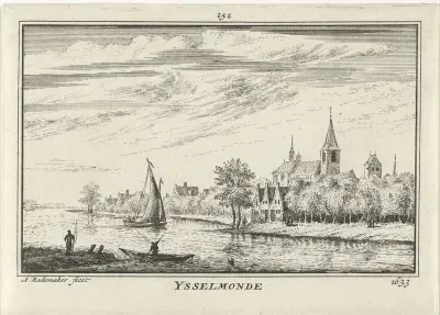 Gezicht op IJsselmonde, 1633
