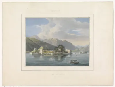 Gezicht op Isola Bella, Lago Maggiore