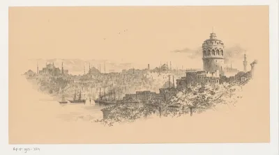 Gezicht op Istanbul