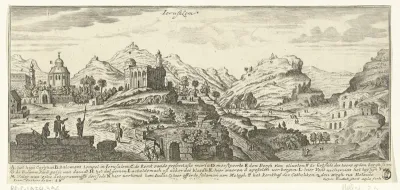 Gezicht op Jeruzalem