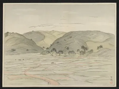 Gezicht op Kasajima