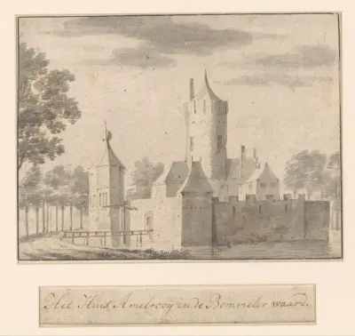 Gezicht op Kasteel Ammersoyen