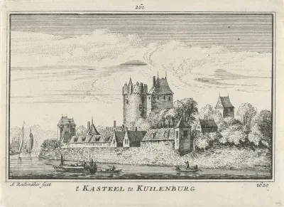 Gezicht op Kasteel Culemborg