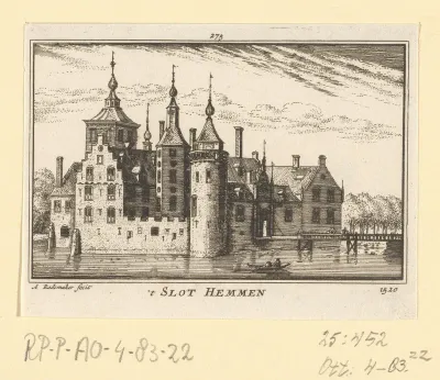 Gezicht op Kasteel Hemmen